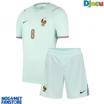 Francuska Aurelien Tchouameni #8 Gostujuci Dres za djecu SP 2026 Kratak Rukav (+ Kratke hlače)